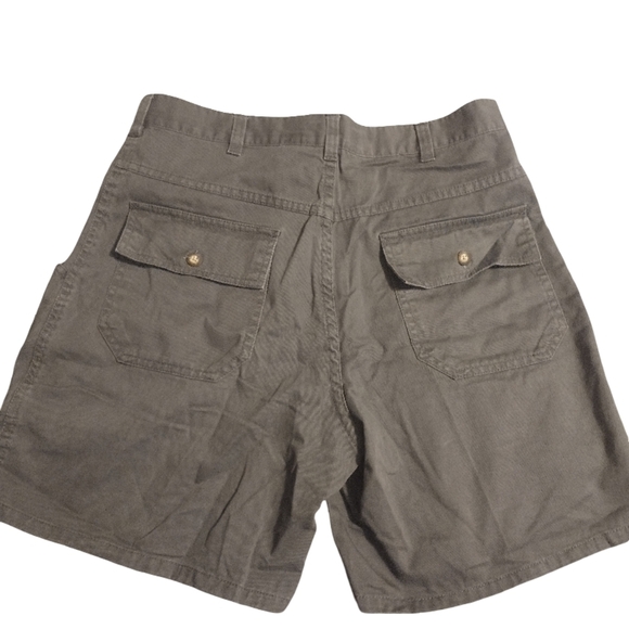 Ming Wang Gray Cargo Shorts for Men - Picture 2 of 6